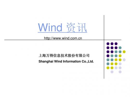 Wind 资讯