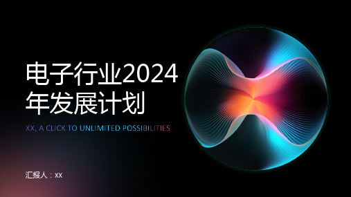 电子行业2024年发展计划