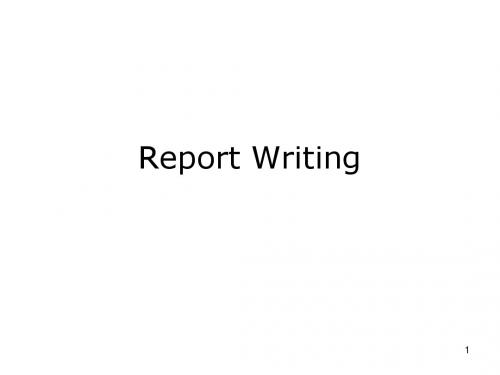 Report_Writing