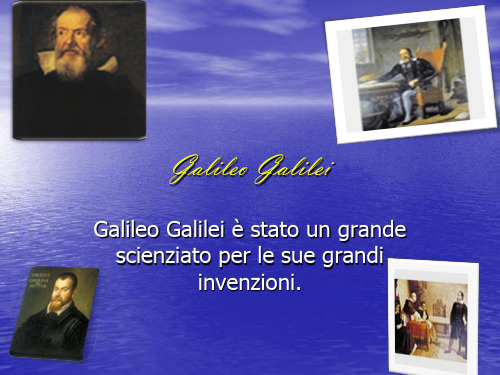 伽利略英文介绍【精品】 Galileo Galilei