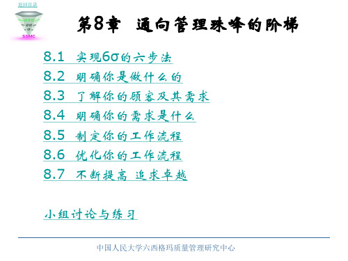 六西格玛及其导入指南