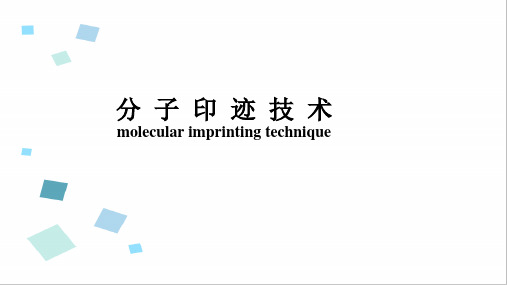 生物大分子印迹技术和分子印迹技术