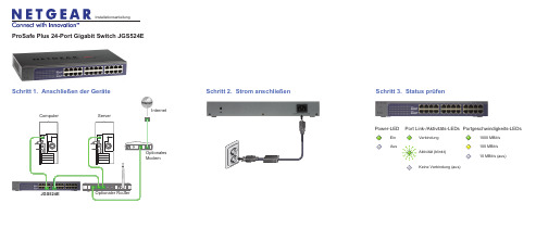 ProSafe Plus 24-Port Gigabit Switch 产品说明书