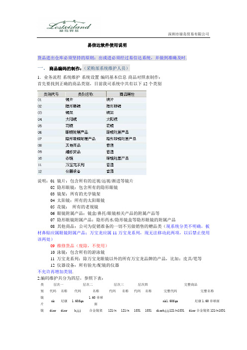 易信达系统使用规则