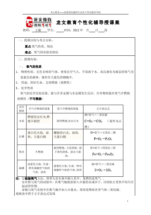 神奇的氧气