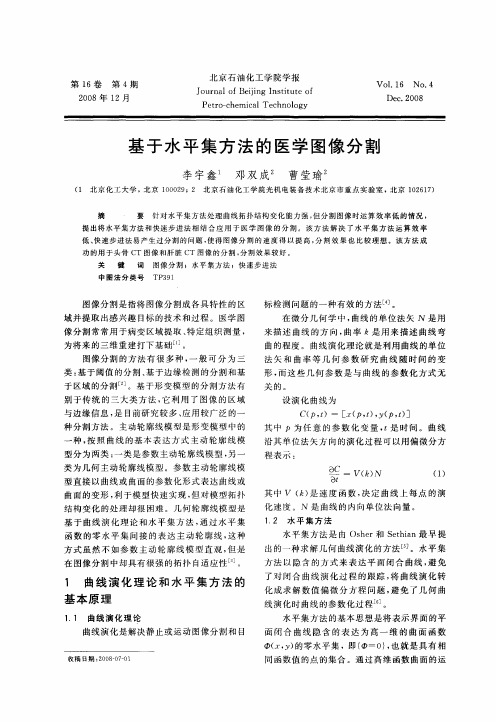 基于水平集方法的医学图像分割