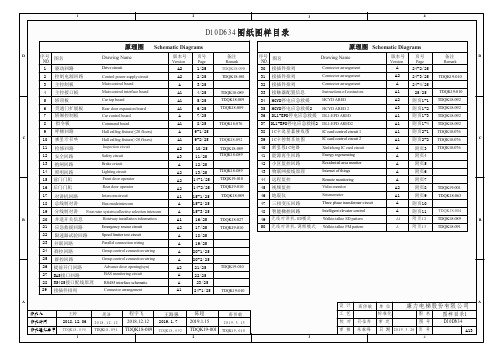 康力D10D634-电气原理图-TDQK19-010-2019.3.28