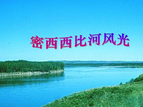密西西比河风光