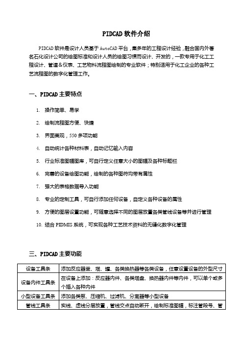 关于的pidcad以及pidmis介绍