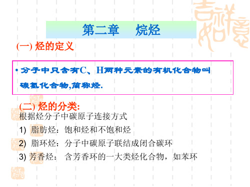 有机化学课件-第二章-烷烃