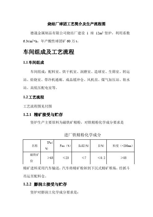 球团工艺简介及生产流程图