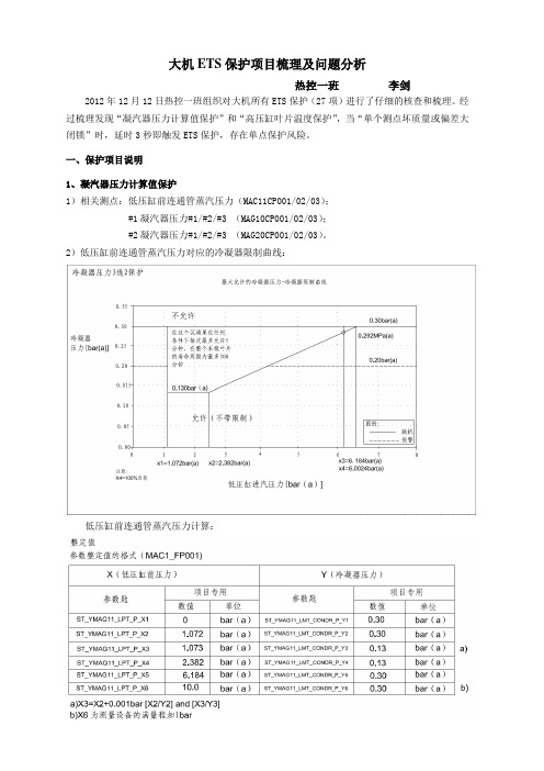 ETS保护梳理及问题分析