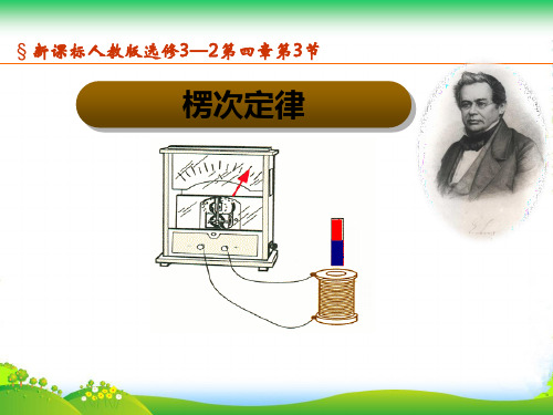 人教版物理选修32课件：4.3楞次定律1