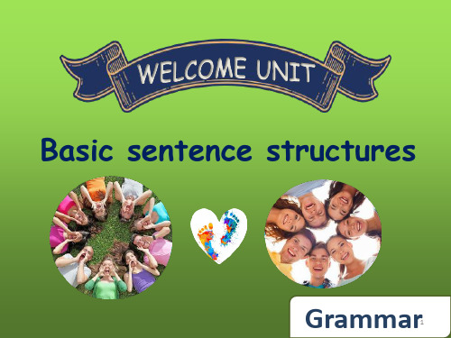 高中英语 人教版 必修第一册Welcome UnitWelcome Unit Discovering Useful Structures(共32张PPT)