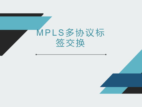 PTN光传输设备运行-MPLS多协议标签交换技术