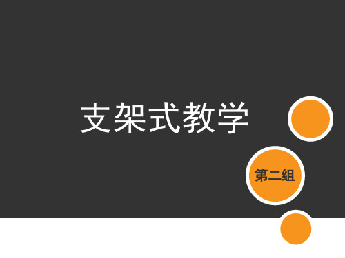 支架式教学ppt公开课获奖课件百校联赛一等奖课件