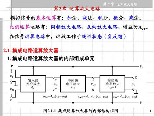 模电 第二章(第五版)——康华光