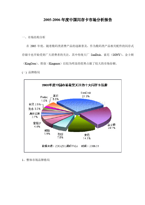 中国闪存卡市场分析报告(doc13)