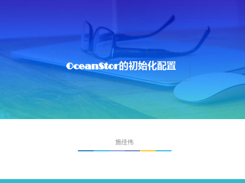 OceanStor的初始化配置