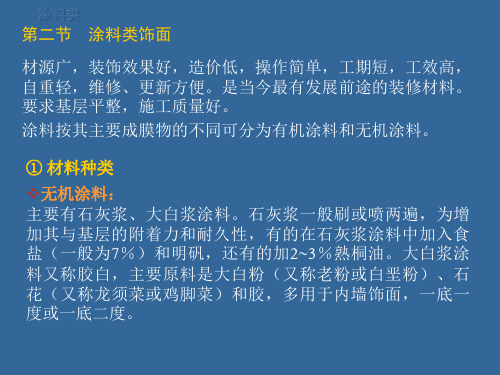 涂料类饰面2