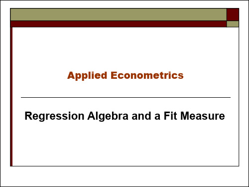 计量经济学英文课件 (22)