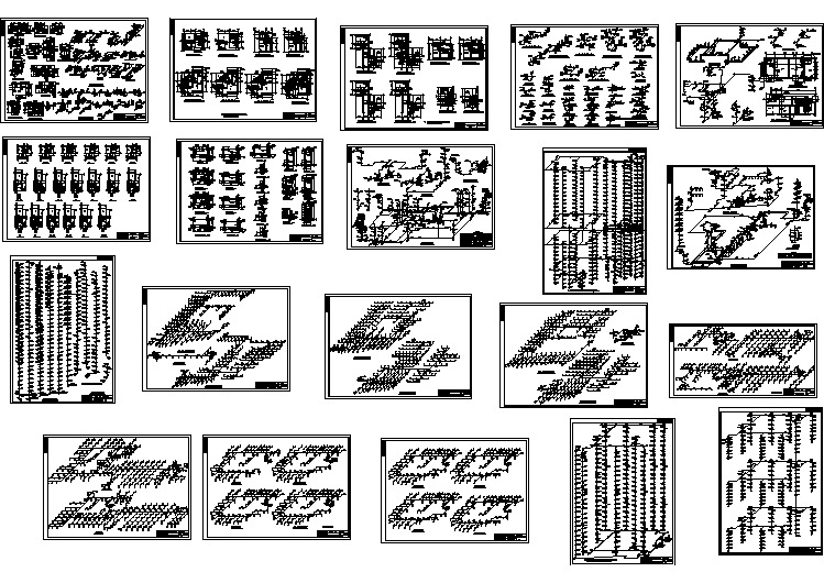某高层综合楼给排水施工cad方案详图