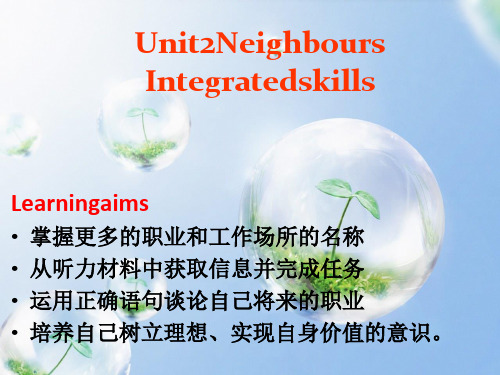 牛津译林版七下英语integratedskillsUnit2