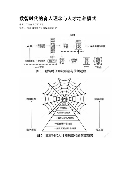 数智时代的育人理念与人才培养模式