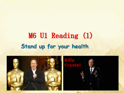 Reading(2)：Standupforyourhealth!