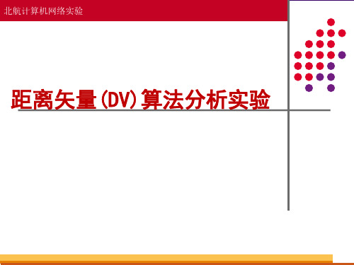 距离矢量_DV_算法分析实验