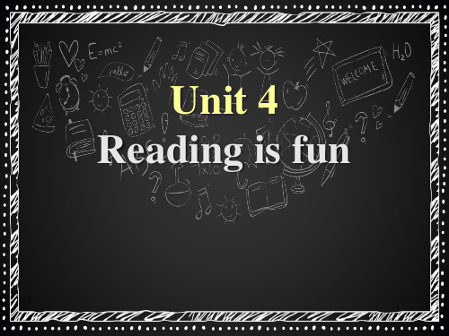 上海教育版五年级下册英语 《Reading is fun》PPT教学课件2