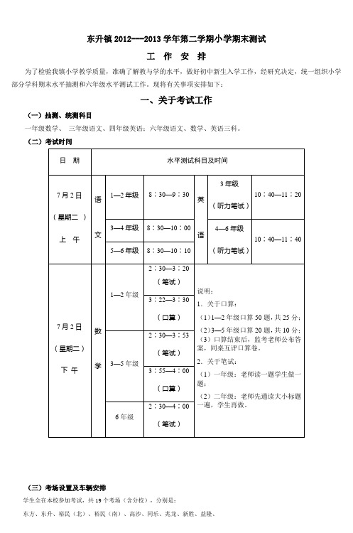 东升镇20112012学年第二学期小学期末测试_3