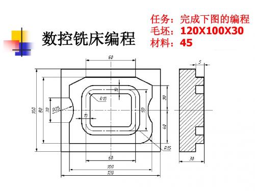 数控铣床编程基础知识