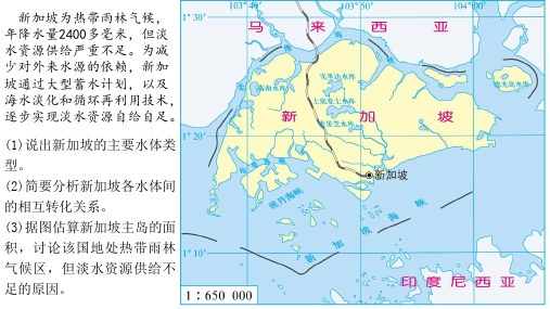 水循环和河流的补给类型+课件+2022-2023学年高一地理湘教版(2019)必修第一册