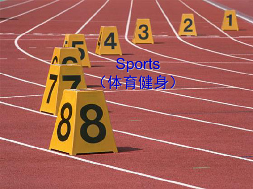 中考英语话题及读写训练课件：Entertainment-and-Sports(文娱与体育)PPT