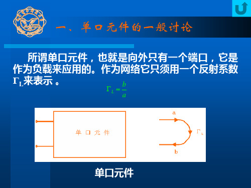 第十二讲 一、二、三端口器件