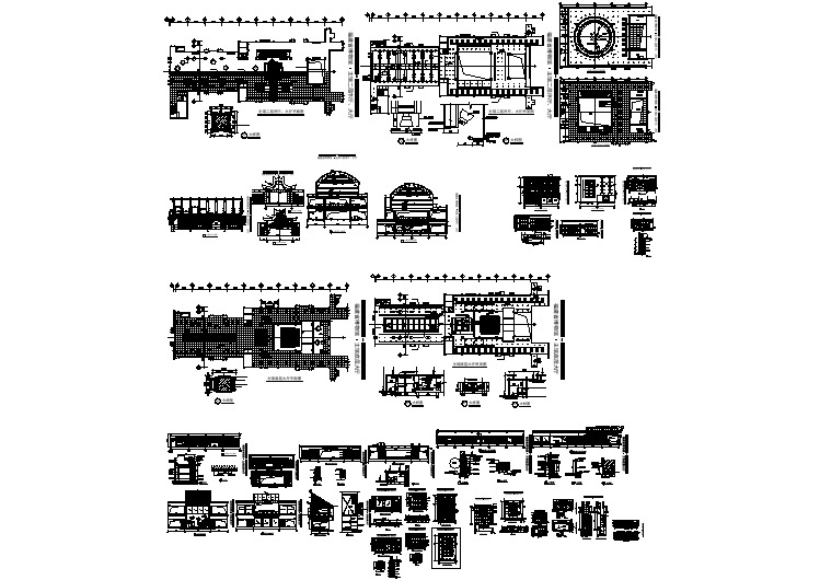 某地区博物馆建筑详图（共12张）