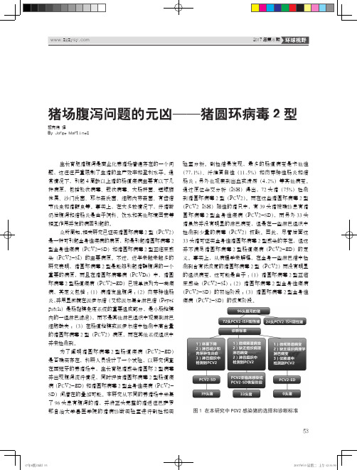 猪场腹泻问题的元凶——猪圆环病毒2型