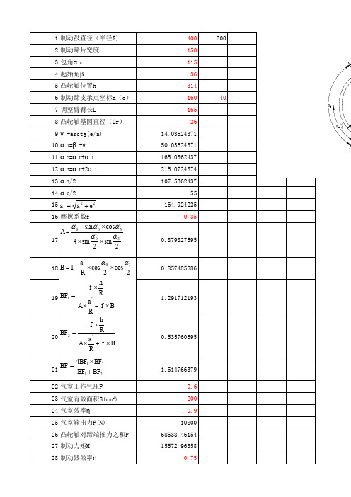 自动计算制动力矩的公式