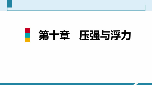 苏科版八年级物理下册同步教学 第10章 5 物体的浮与沉