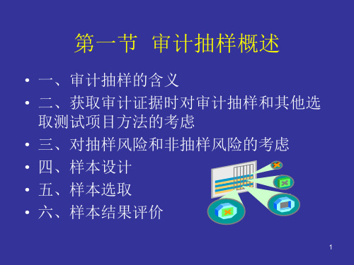 第十章审计抽样和选择性测试方法