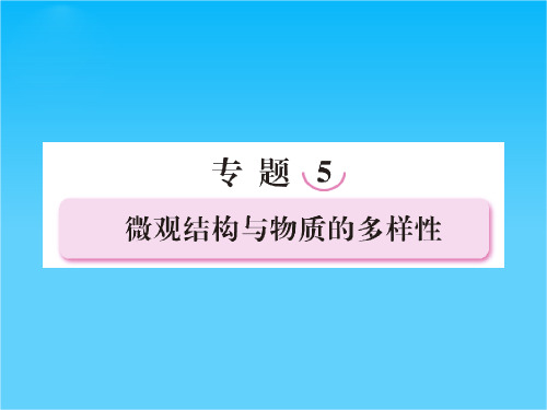 高三化学复习课件(苏教版)5-1原子结构、核外电子排布