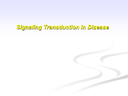 信号通路-医学分子生物学