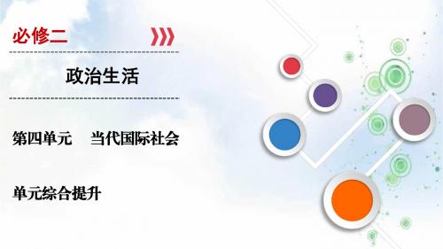 2019-2020版大一轮高考总复习政治课件：必修2 第04单元 单元综合提升