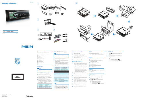 Blaupunkt CEM200车内音频系统遥控器简文说明书