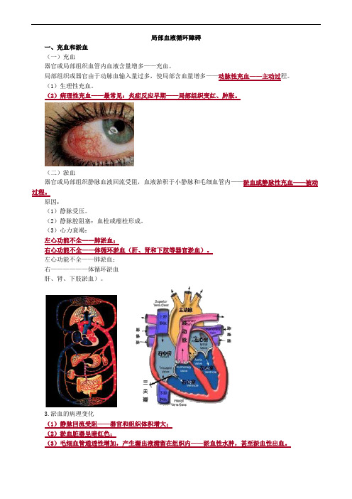 病理学-局部血液循环障碍