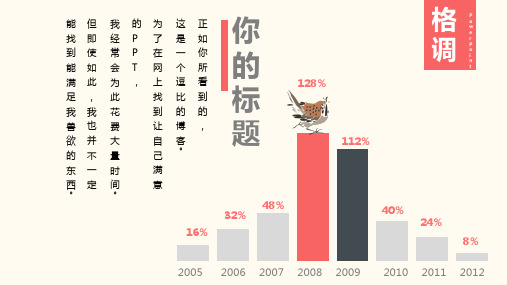 通用青春中国风格素材PPT模板一(3)