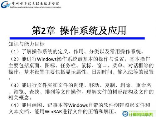 计算机基础(第二章)课件