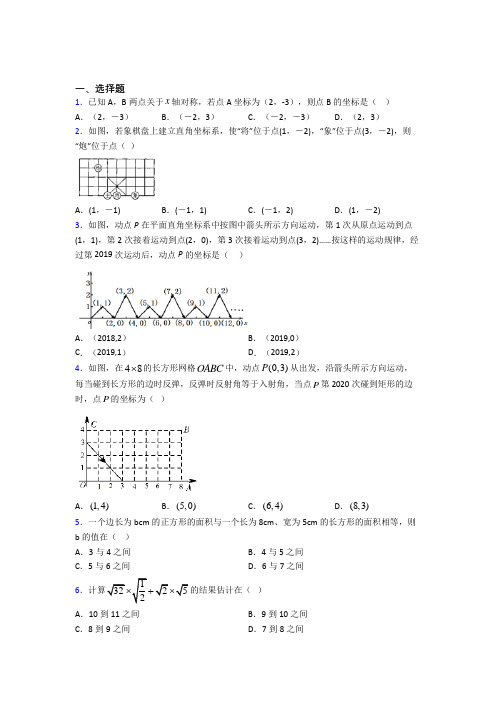 【浙教版】八年级数学上期中试题带答案(3)