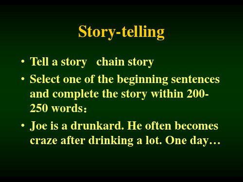 story-telling(a)